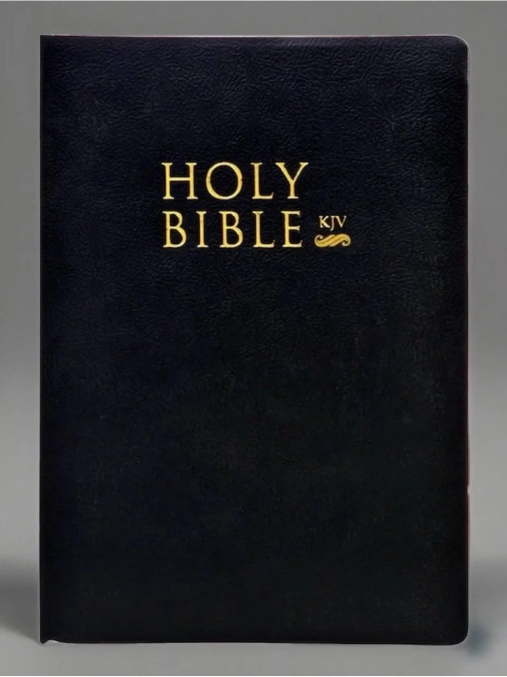 The Holy Bible King James Version In Black Cover Old & New Testaments Brand New.